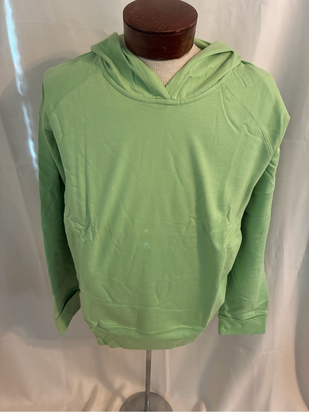 Coldwater Creek Women’s Light Green Hooded Pullover 2X